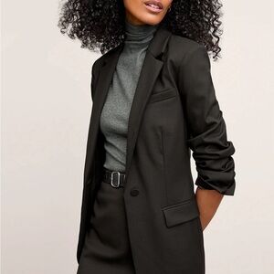 M.M. La Fluer Black Yiyan Blazer 4